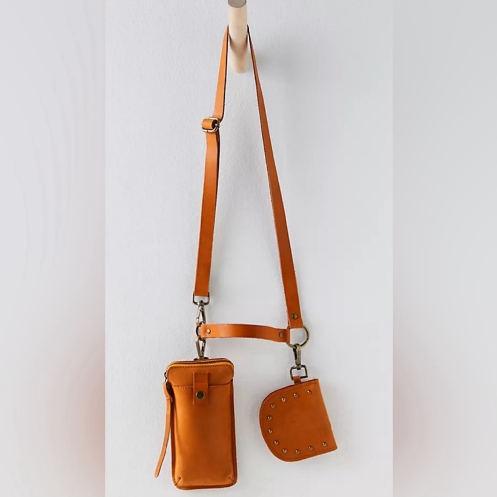 Free People Orange Crossbody Bag Set